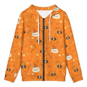 Men's Fashion Youth Jacket Hoodies with Zipper and Pockets